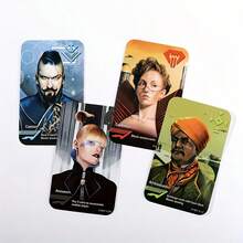 角色扮演桌上遊戲、社交卡牌遊戲、口頭策略遊戲，規則簡單，非常適合聖誕節、返校季、萬聖節和遊戲之夜 - 銀色 - 查看 7