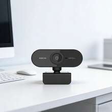 1080P HD Webcam, Built-In Microphone, Plug And Play USB Camera, 360° Rotation, Auto Focus And Low Light, Compatible With PC, Laptop, Smartphone, Home Gaming Console, Suitable For Live Streaming, Online Video Platforms, Internet Calling, Online Courses - View 8