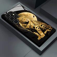 [Envío en 24h desde DE/FR/ES] Funda de teléfono 21-26 - Funda de teléfono de alta calidad con patrón de leopardo de pelo largo completo compatible con Galaxy S Series S26/25 Edge/24/23 Ultra/22/21/S20+/20 Ultra/20 FE/A Series A05/06/14/15 4G/16/25/26/34/35/36/51/52S/53/54/55/56/ - 1 pieza de imagen a color - Ver 4