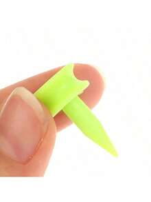 5/10/30/60/100/200/300pcs Golf Tees, Rubber And Plastic Material Golf Ball Stands, Suitable For Golf Sports - Green - View 3