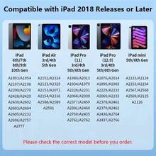 قلم لمس متوافق مع Apple Pencil لأجهزة iPad A16 Air 11 5 4 Pro 11th 13 12.9 M4 M3 M2 Pens 10 9 الجيل العاشر والتاسع Mini 7 6 2025 - متعدد الألوان - مشاهدة 4
