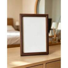 Chinese Style Wooden Calligraphy Picture Frame Desktop Display - A - View 8