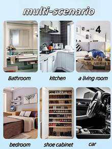 1/3/4 piezas AromaRelax Ambientador Sólido de Larga Duración - Desodorizante, Fragancia de Larga Duración, Múltiples Aromas, Aroma Fresco para Baño y Dormitorio, Perfecto para Decoración del Hogar, Regalo de Boda. - A - Ver 5