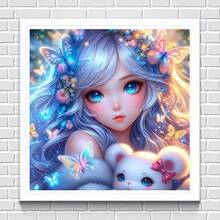 1pc DIY 5D Diamond Painting Kit, Suitable For Adults And Beginners, Craft Supplies, Applicable For Living Room, Bedroom, Office, Wall Decor Art - round diamond - View 4