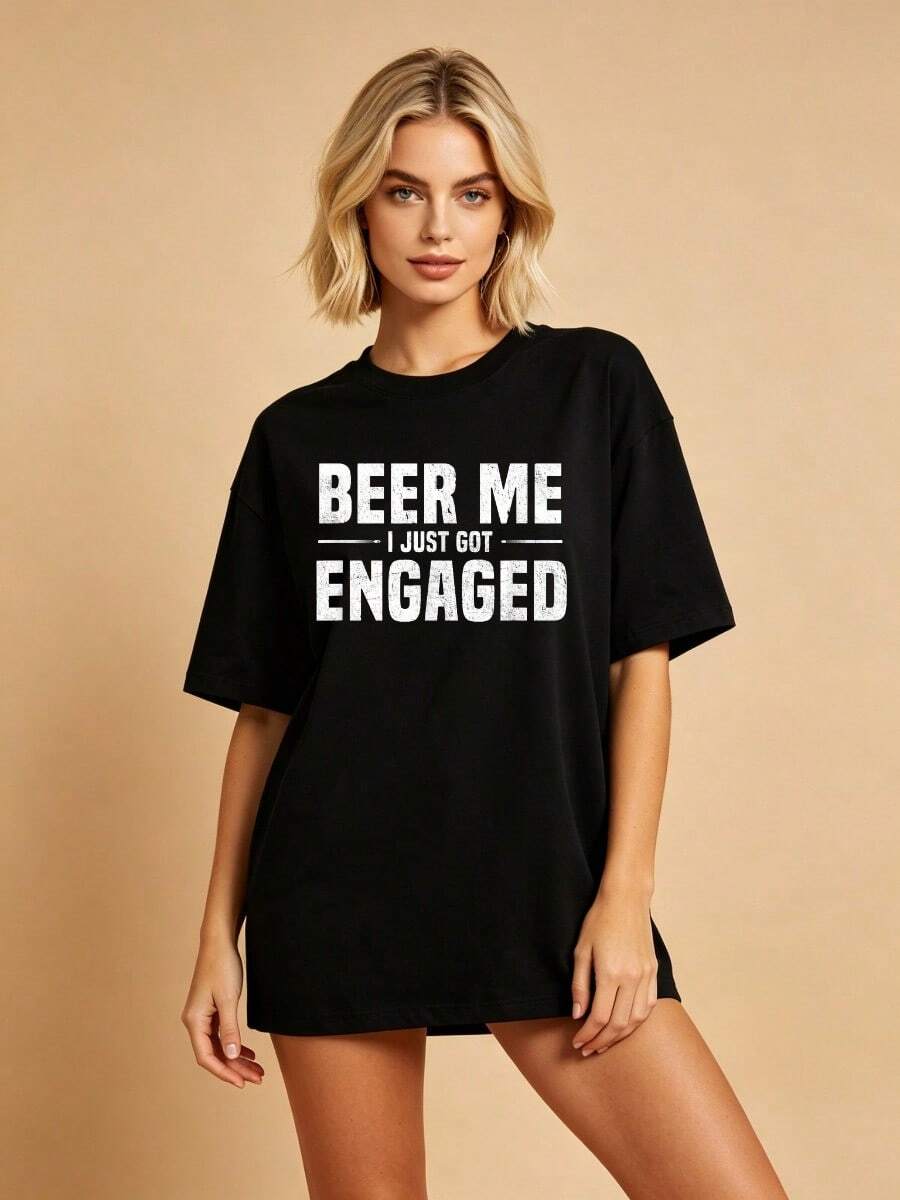Women T-Shirts - 黑色 - 查看 1