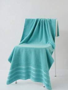 1pc/2pcs Optional Striped Cotton Bath Towel, Ultra Soft Thick Highly Absorbent Quick Dry Lint Free Shower Towel, Multi Color Large Bath Towel For Bathroom Spa Gym Travel Home Use - Multicolor - View 9