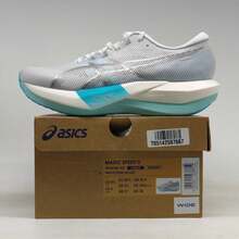Asics Men Running Shoes - 灰/藍 - 查看 4