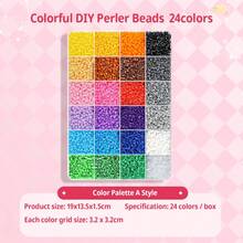 24色 MARD Posa Perler 燙珠補充包 2.6mm 熔融珠 與 COCO 同品質 教育手工藝材料 全色系小珠補充包 - 彩色 - 查看 11