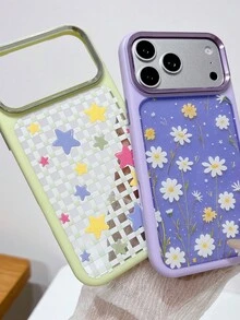 Koolife 1 buah Casing Ponsel Motif Kartun Kucing Putih Vintage, Jendela Besar Perlindungan Lensa Cakupan Penuh, Tepi Lembut TPU + Pelat Belakang PC Lapisan Ganda Anti-Jatuh Bingkai Penyangga Transparan, Pelindung Ponsel Gaya Lucu Niche Kompatibel Dengan Apple 17/17Pro/17ProMax - Kucing putih antik - View 7