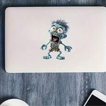 50/25/10/1pcsCartoon Screaming Zombie Vinyl Car Sticker Surprise Ghost Horror Undead Monster Waterproof Removable Weather Resistant Sticker Gothic Halloween Graphic Sticker For Truck SUV Scooter Motorcycle Laptop Luggage Skateboard Decor Sticker - View 5