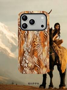 GIIPPA 1pc Zebra Stripe & Snake Skin Patchwork Pattern Design, Phone 17 Pro Max Phone Case, Compatible With Phone 16 Pro Max, 15 Pro Max, 14 Pro Max, Korean Style High-End Fashion Fun Phone Case, Compatible With 11/12/13/14/15/16 Pro Max Plus, Elegant Design Suitable For Men And Women, Perfect Gift For Girlfriend On Christmas, Valentine's Day, Easter, Wedding Season And Birthday! - Multicolor - View 9