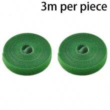 1roll Tie Tanaman Polos - Hijau - View 21
