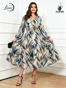 Plus Size Dresses - White - View 1