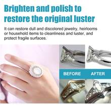 Pembersih Perhiasan Semprot Satu Langkah Mudah 100ml, Cepat Menghilangkan Kotoran dan Memoles Berlian, Cocok untuk Cincin Kawin, Kalung, Anting, Gelang, dengan Cepat Mengembalikan Kilau Cemerlang - Liquid - View 4