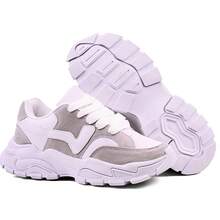 Unisex Casual Sports Sneakers Women's Skate Shoes - 拖拉機*灰色 - 查看 3