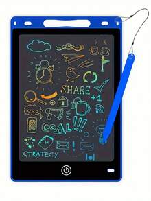 8.5 Inch LCD Electronic Drawing Board - Colorful Erasable Portable With Stylus | School Office Home Note-Taking Christmas Gift - Multicolor - View 7