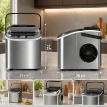 Antarctic Star Portable Ice Maker 12 Kg/Day 2 Sizes White - 白色 - 查看 2
