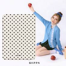 GIIPPA 復古白色底粉色波點印花 Kindle 保護殼，附可調節彈性手帶，自動喚醒/睡眠防震翻蓋電子書閱讀器外殼，兼容所有 Kindle Paperwhite、Basic Kindle 和 Kindle Colorsoft 版本，適合情人節、返校季、辦公室、聖誕節、萬聖節、感恩節假期，送女友的最佳禮物，完美的婚禮季禮物，復古波點閱讀美學 - 多色2 - 查看 7