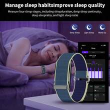 Fashionable New Smart Bracelet, Screen-Less Design, Waterproof, Multiple Exercise Modes, Exercise Tracking Records, Sleep Monitoring - View 7
