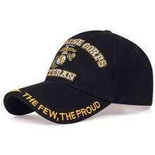 1件男士 U.S. VETERAN 刺繡字母棒球帽，戶外徒步騎行迷彩防曬休閒帽，適合春/秋季旅行、海灘、派對 - 彩色 - 查看 8