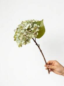 1PC Artificial Hydrangea Flower, Minimalist Home Decor, Wedding Photography Prop, Faux Flower - Multicolor - View 16