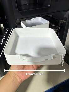 1pc Washing Machine Drain Tray, Laundry Room Essential Floor Protection Pan, Prevent Water Overflow, Durable Home Storage Solution, Laundry Area Cleaning Accessory - Multiple Styles - View 7