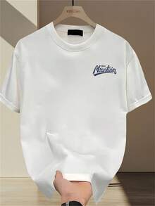 Men's Summer Short-Sleeve Printed Shirt, Versatile Korean And Japanese Style, Halloween - White - View 2
