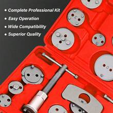 23x Auto Car Universal Disc Piston Caliper Brake Rewind Wind Back Tool Kit Set - A - View 7