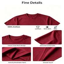 Junie B Teacher Shirt Junie B Jones Kindergarten Teacher T-Shirt Teacher Life T-Shirt Teacher Gift Women Round Neck Printed Camisa Pink - 酒紅色 - 查看 2
