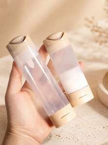 Botol Dispenser Perjalanan, Botol Lotion Tekan, Botol Sabun Tangan dan Gel Mandi, Botol Plastik Kosong, Berbagai Gaya Cocok untuk Perjalanan dan Penggunaan di Rumah - MultiWarna - View 3
