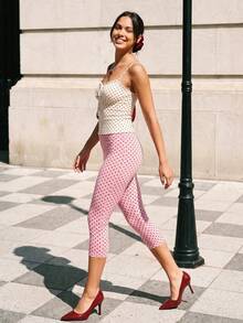 Soyun New Polka Dot Shorts, Comfortable And Convenient Waist Design Sports Pink - Pink - View 10