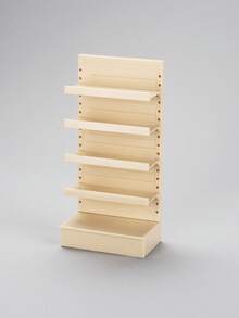 1pc Miniature Mini Flower Shelf Rack Model Dollhouse Furniture DIY Pretend Play Simulation Home Decor Miniature Flower Display Rack Pretend Play Mini Kitchen Utensil Cake Cabinet Mini Storage Shelf Matching Simulation Kitchen Miniature Home Decor Rack - C - View 14