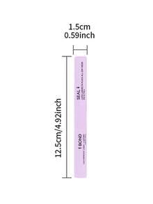 640片 D捲度蓬鬆假睫毛，濃密豐盈、輕盈可重複使用，大容量單簇睫毛套組，可依需求搭配睫毛膠、卸除液與鑷子，柔軟自然混款睫毛，打造3D立體眼妝 - 彩色 - 查看 10