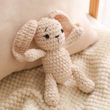 Children's Soothing Toy, Rabbit Design, Built-In Bell, 3D Cute, Attracts Baby's Attention, Soothing Early Education, Christmas, Perfect Newborn Memorial Gift, Children's Soothing Toy - Multicolor - View 8