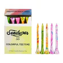 Sandypar Colorful Cigarette Box Golf Ball Tees Cigarette Box Packaging 10pcs/Pack Golf Ball Stand - Multicolor - View 6