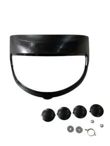KIT REPARO + PALA PARA CAPACETE GOW INTERLAGOS - A - Visão 1