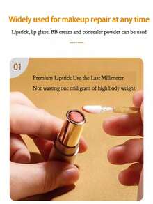 50 Peças Pincéis de Lábios Rosa/Dourado, Pincéis Aplicadores de Lábios, Pincéis Aplicadores de Brilho Labial, Hastes de Maquiagem, Mini Pincéis de Limpeza, Podem Ser Usados para Aplicar Batom/Brilho Labial/Esmalte de Unhas/Corretivo/Maquiagem de Olhos, Também como Lenços de Limpeza, Presente Perfeito para Natal, Feriados, Ano Novo, Festas, Presentes para Mulheres - Multicolorido - Visão 4