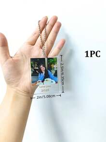 1/3/5pcs Customized Car Hanging Ornament, Customizable Photo And Text, Personalized Acrylic Photo Pendant, Multiple Sizes Available, Rich Colors, Aesthetic Car Decoration, High Decorativeness, Reusable, Exquisite And Fashionable, Ideal Gift For Him, Ideal Gift For Her, Wedding Decoration/Wedding Car Ornament - Multi-color (Pendant) - View 20