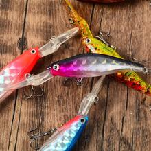 5pcs Fishing Lures Pike Bait Minnow 9.5cm 7g Vibrating Swim Bait Deep Water Crankbait - Multicolor - View 6