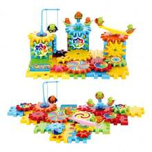 81-Piece Electric Gear Block Educational Toy - Multicolor - View 4
