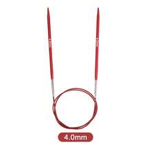 Detachable Interchangeable Circular Knitting Needles, Red Anodized Aluminum Needles With Detachable Flexible Cable (39.37inch), Smooth Rust-Resistant Circular Knitting Needles, Suitable For Scarves, Hats, Sweaters And DIY Yarn Knitting Projects - Crochet - View 20