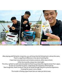 Imported GamakatsuGenuine Comprehensive Fishing Hook Is Easy To Use, Made Of Titanium Alloy, All Titanium, Ultra Light And Crooked Mouth, Izu - All-titanium Ultra-light Crooked-mouth Izu Black With Thorns [Gamma] - View 8