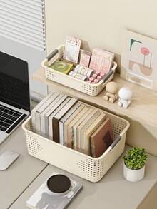 3pcs Multi-Functional Storage Boxes, Stackable Storage Bins, Suitable For Snacks, Clothes, Spice Bottles, Toys Storage, Applicable For Kitchen Cabinets, Countertops, Bedroom, Bathroom 1/3pcs - Multicolor - View 10