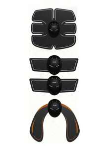 AXH. EMS Buttocks Muscle Stimulator, Fitness Weight Lifting Glutes, Abdomen, Arms, Legs Training Device, Massage - Black - View 9
