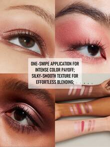 Mac Connect In Colour 眼影盤 #Rose Lens 6.25g/0.22 Oz | 6 色玫瑰色調眼影 | 高顯色單次塗抹覆蓋 | 輕盈絲滑質地 | 均勻順滑暈染 | 適合隱形眼鏡佩戴者 - Rose Lens - 6.25g - 查看 2
