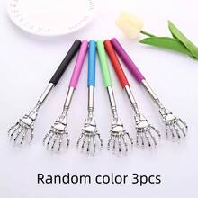 1/3/6pcs Ghost Hand Telescopic Back Scratcher, Portable Extendable Back Scratcher With Comfortable Rubber Handle, Perfect For Thanksgiving, Birthday And Christmas Gifts. Suitable For Christmas, Thanksgiving, Halloween - Multiple Styles - View 8