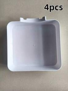 4pcs-Multifunctional Washing Machine Drain Pan, Laundry Room Essential - Floor Protection Mat, Anti-Overflow Design, Durable Home Organization Storage Solution Accessory, Suitable For Laundry Area Cleaning Supplies - Multicolor - View 6