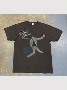 Camiseta Unisex Shakin Stevens Ill Be Satisfied, Talla Estándar S a XXL SB082 - Negro - Ver 1