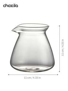 choxila 1件 Ins風玻璃咖啡壺，小眾創意咖啡杯，極簡手沖咖啡分享壺，品飲杯 - 咖啡壺 - 查看 9