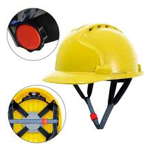 Protective Helmet - A-yellow Adjustable - View 2